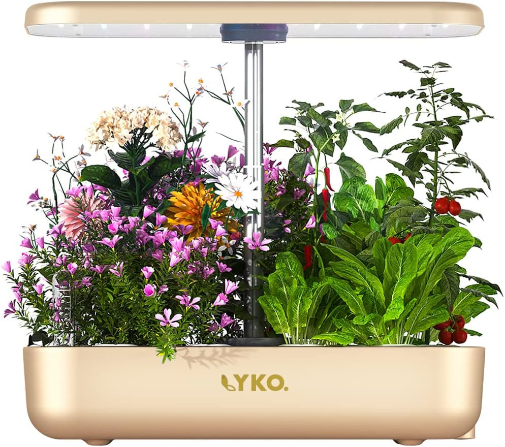 Hydroponics Growing System, LYKO 12 Pods Indoor Garden with 36W 80 LED Grow Lights, Automatic Tim... | Amazon (US)