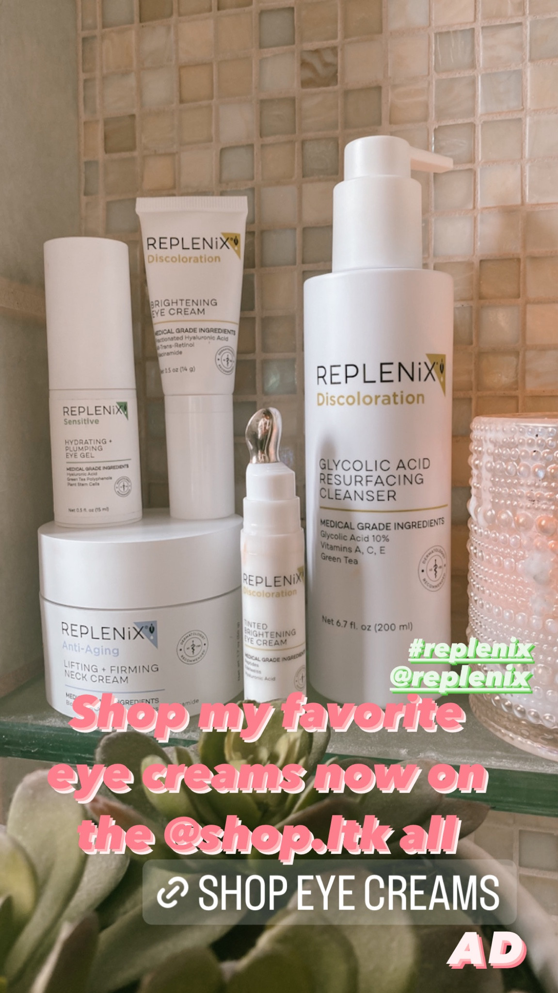 The best eye creams for dark circles and fine lines. @replenix #ad #skincare #esthetician #fineleines #eyecreams #darkcircles 

#LTKtravel #LTKstyletip #LTKbeauty