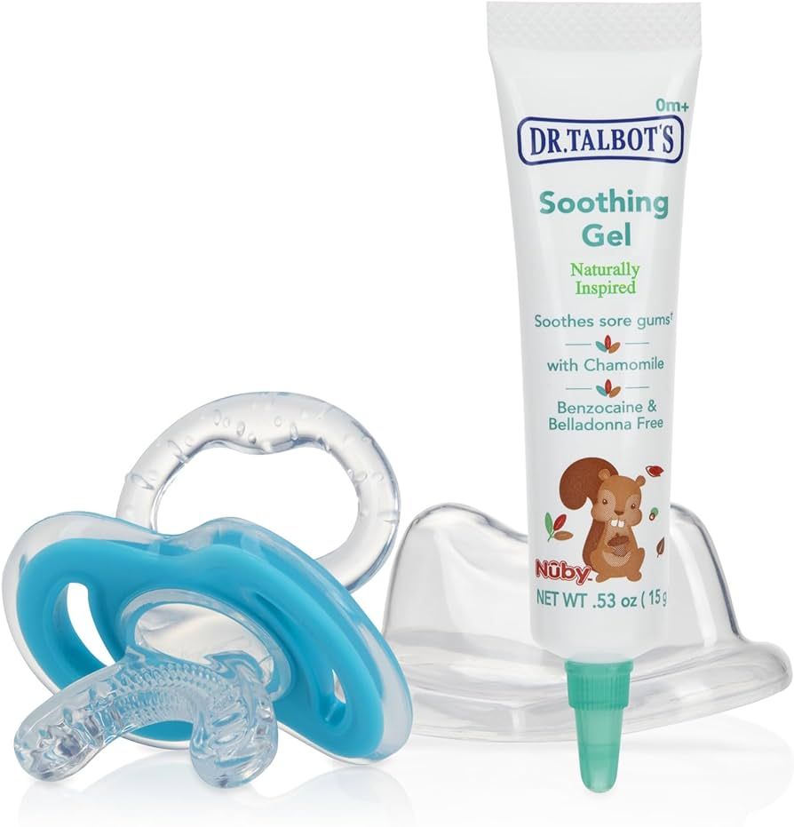 Dr. Talbot's Naturally Inspired Soothing Gel for Sore Gums with Bonus Gum-EEZ Teether Combo, Benz... | Amazon (US)