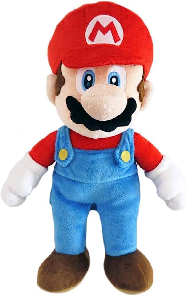Little Buddy Super Mario All Star Collection 1414 Mario Stuffed Plush, Multicolored,9.5" | Amazon (US)