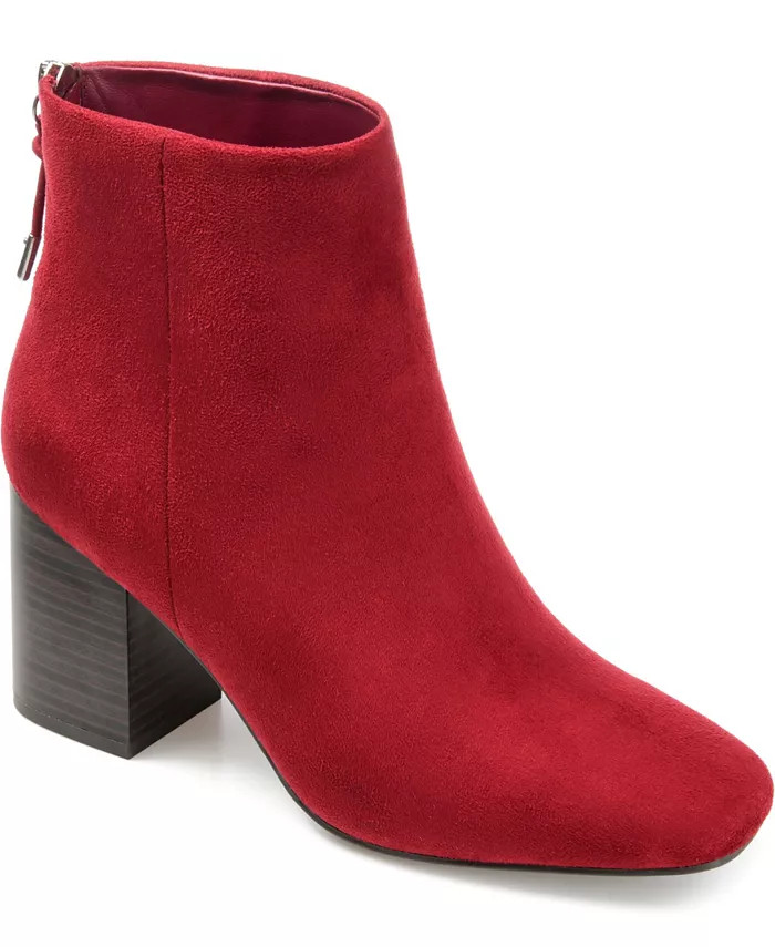 Journee Collection Women's Audrina Booties - Macy's | Macy's