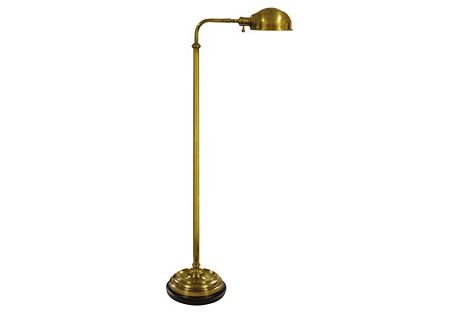 Apothecary Floor Lamp, Brass | One Kings Lane