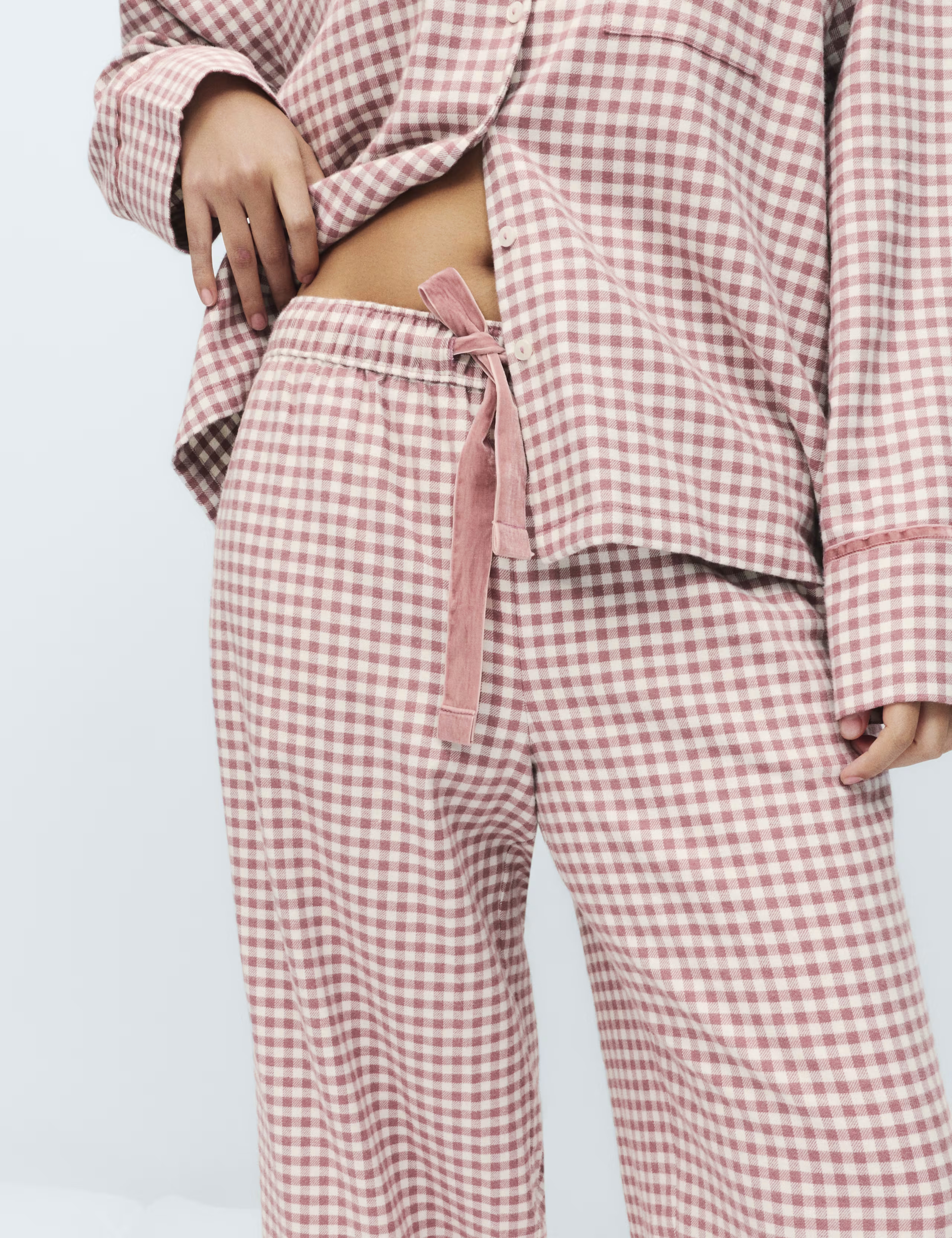 Flannel Gingham Pyjama Bottoms | Marks & Spencer (UK)