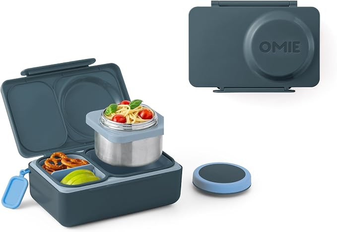 OmieBox UP bento Box for Kids | Insulated Lunch Box | Leak Proof Thermos Food jar | Cooler ice Pa... | Amazon (US)