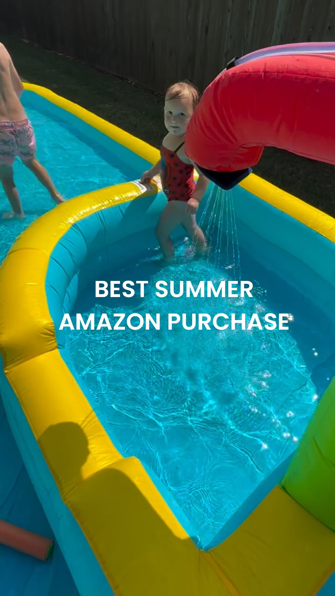 This inflatable water slide has been our best summer purchase yet — the kids play on it for HOURS! 🙌 It’s a full backyard water park with slides, splash pool, and a climbing wall — perfect for toddlers, big kids, and even grown-ups who want to cool off.

We’ve used it for playdates, parties, and everyday fun — sets up fast and folds down easily. Highly recommend if you’re looking for a blow up water slide to keep your kids entertained this summer!

✨ Linked ours on LTK: “inflatable water slide for backyard,” “kids water slide,” “toddler splash pad” — all in one!

#InflatableWaterSlide #BackyardWaterSlide #LTKKids #SummerFun #ToddlerWaterPlay #OutdoorToys #LTKFamily


#LTKFamily #LTKSummerEdit #LTKSeasonal