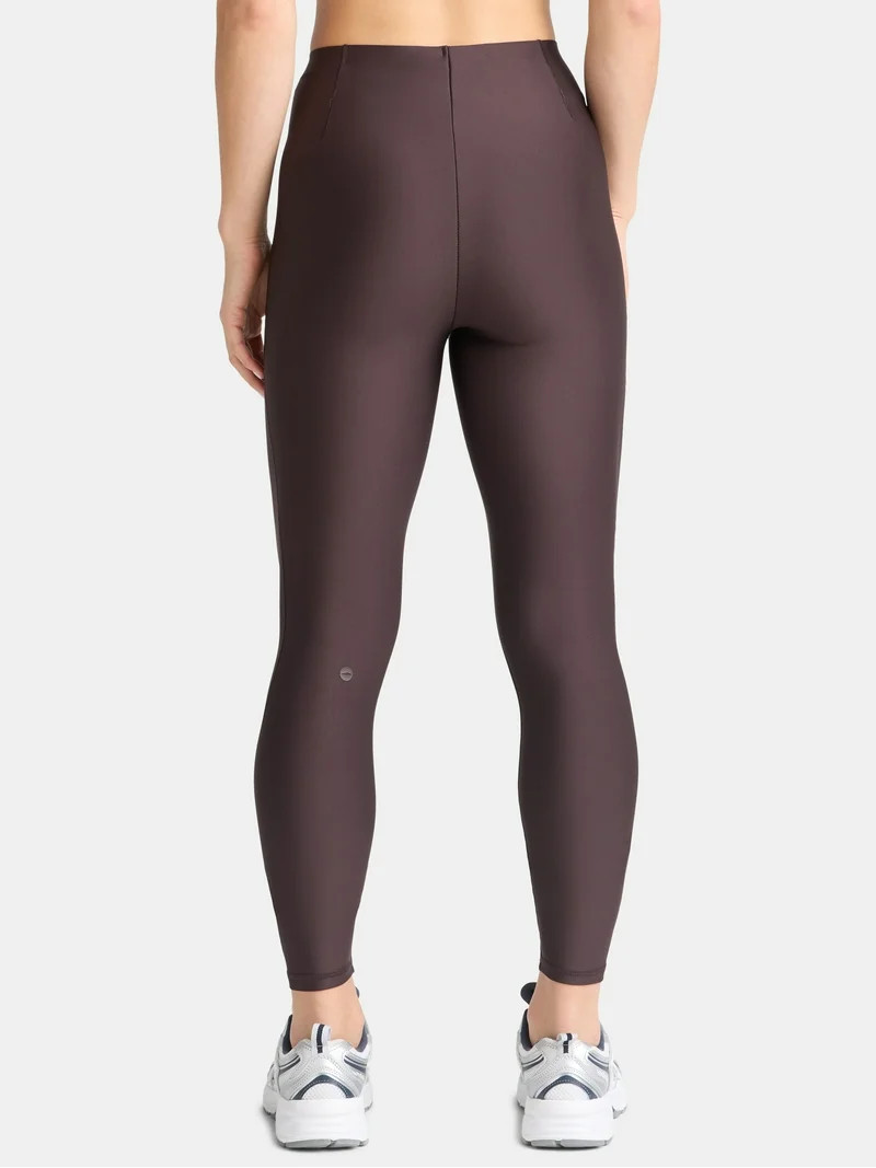 Avia Women’s High Rise Shine Leggings, Sizes XS-XXL | Walmart (US)