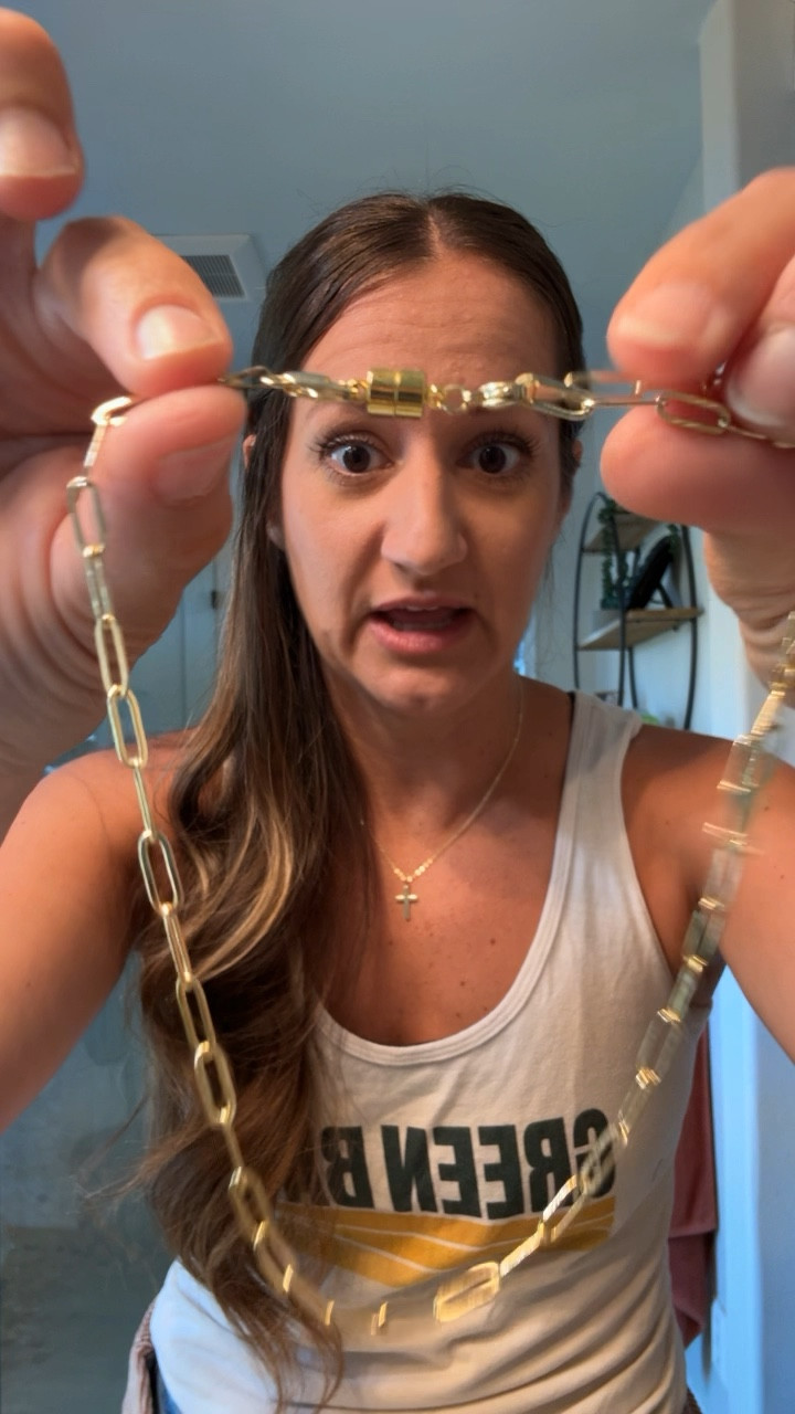 Magnetic closure, necklace, gold necklace, jewelry, claspp

#LTKBeauty #LTKVideo #LTKStyleTip