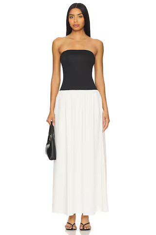 ALL THE WAYS Vega Maxi Dress in Black & White from Revolve.com | Revolve Clothing (Global)