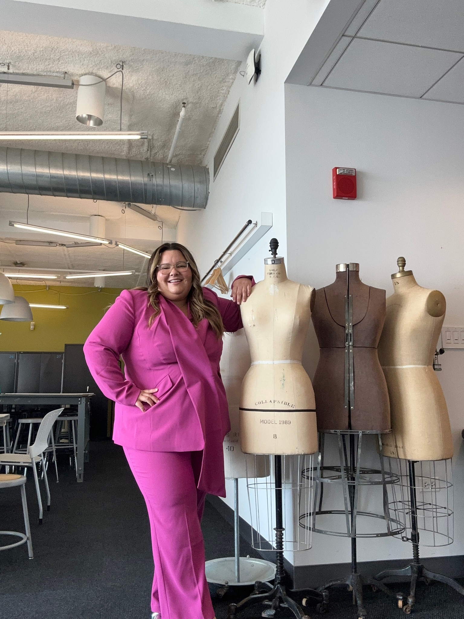Plus size pink ELOQUII suit wearing a size 20.
I am petite and plus size (5’2) so I did need to get these pants hemmed! 

#LTKworkwear #LTKcurves #LTKunder100