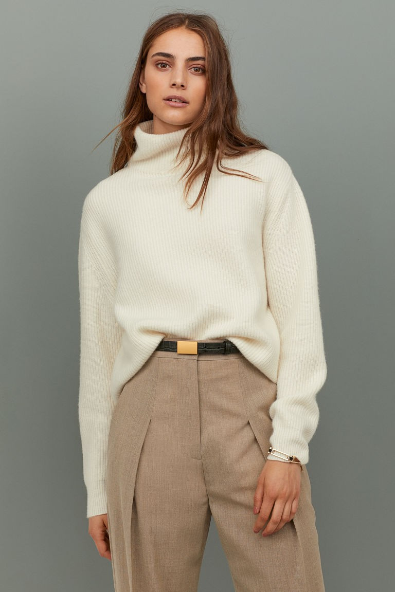 Cashmere-blend jumper | H&M (UK, MY, IN, SG, PH, TW, HK)