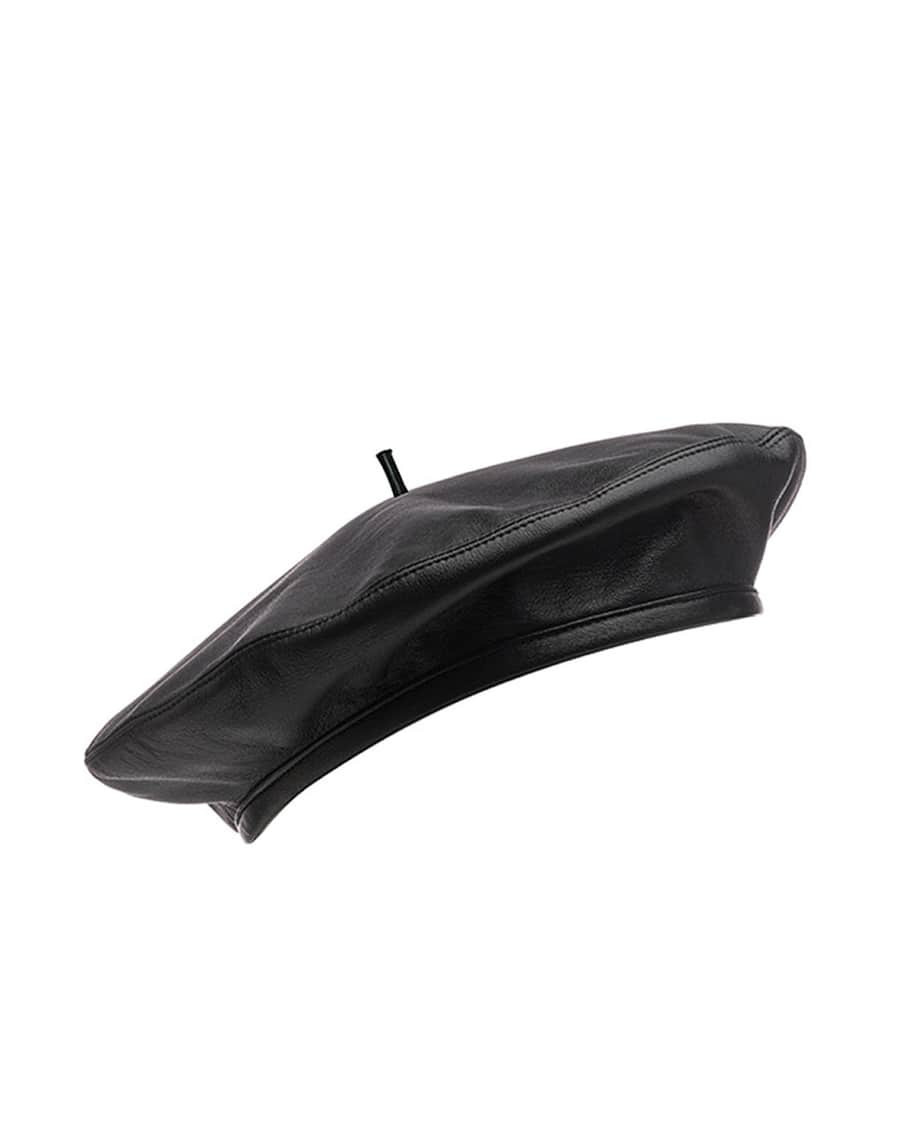 Eugenia Kim Carter Leather Beret | Neiman Marcus