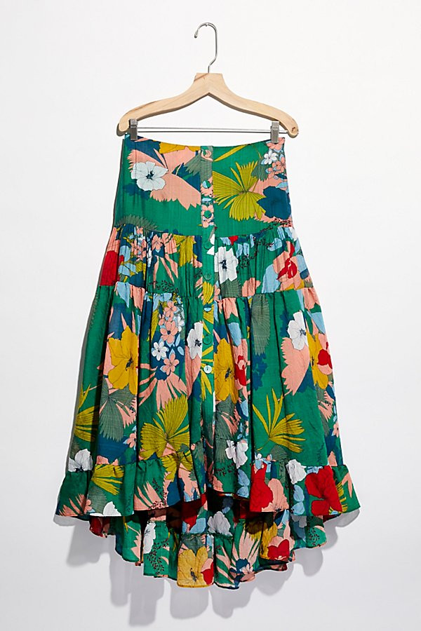 Alyssa Skirt by Mare Mare at Free People, Green, S | Free People (Global - UK&FR Excluded)