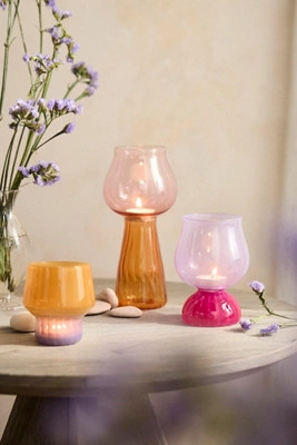 Color Pop Glass Votives, Set of 3 Warm | Anthropologie (US)