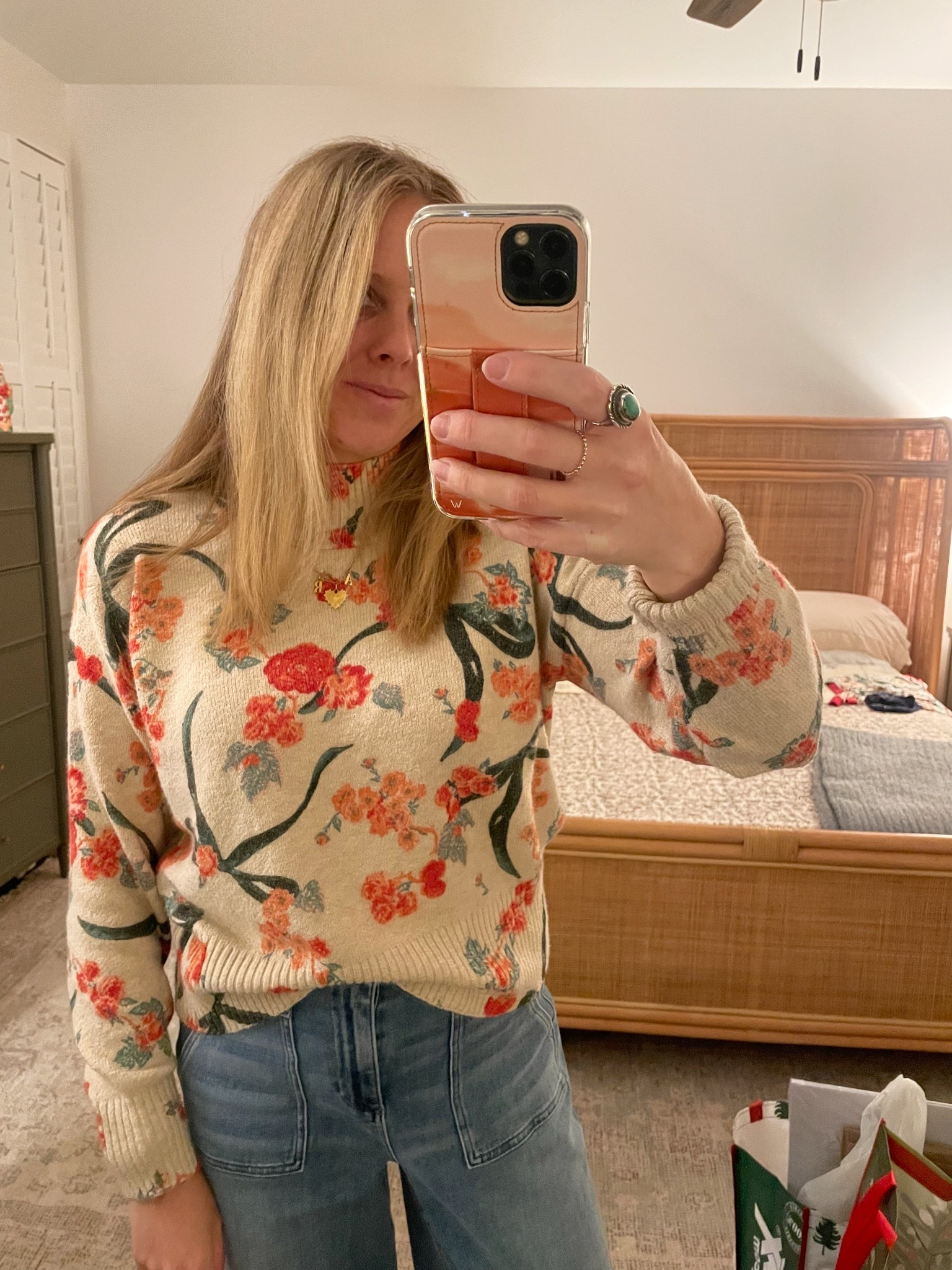 not a cute picture but this sweater was too good not to share 🎀🎄 anthro vibes but #kohls price! #sweater 

#LTKootd #LTKSaleAlert #LTKHoliday