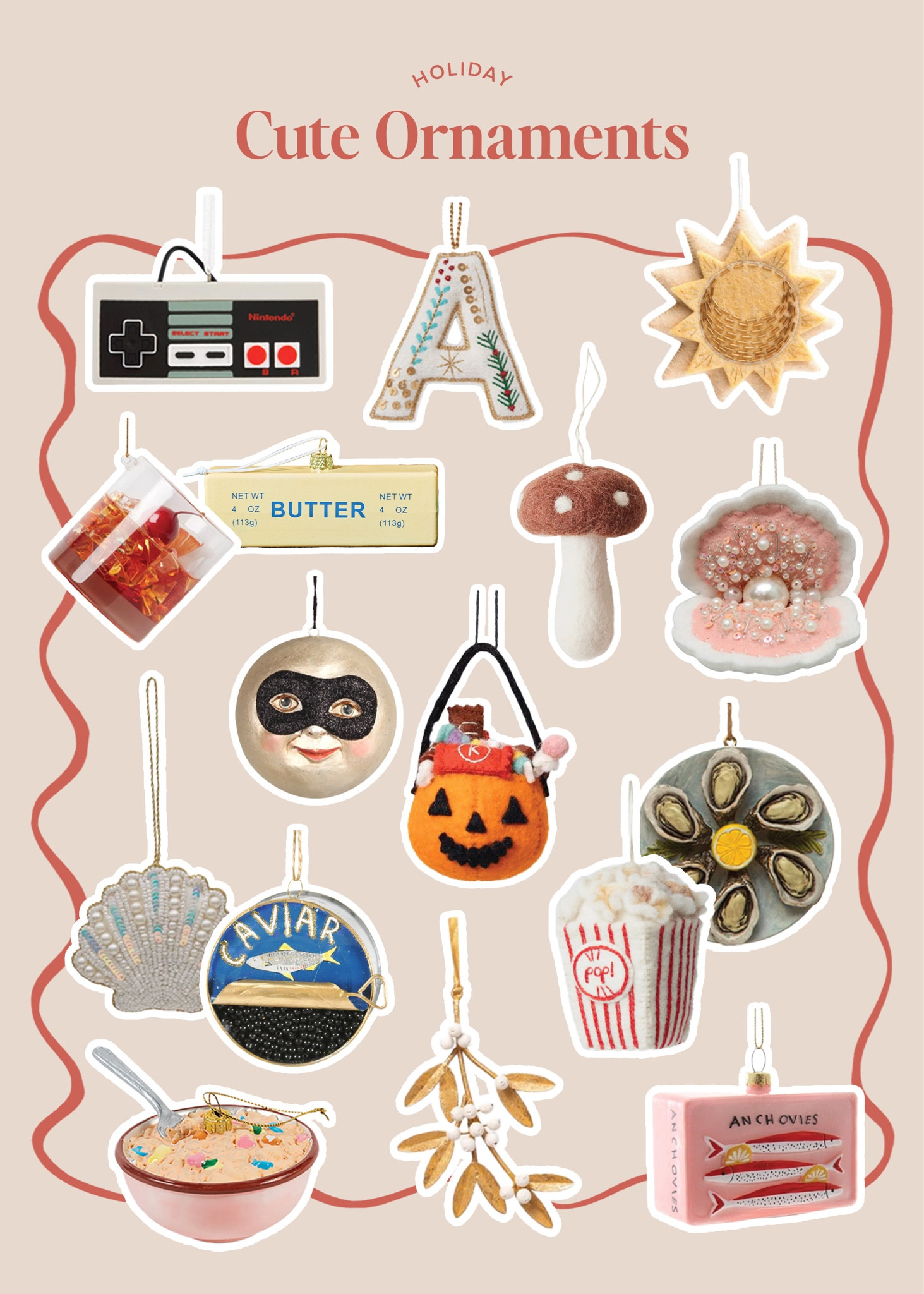 cute holiday ornaments!!

#LTKSeasonal #LTKHoliday #LTKHome