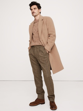 Plaid Flannel Suit Pant | Banana Republic (US)