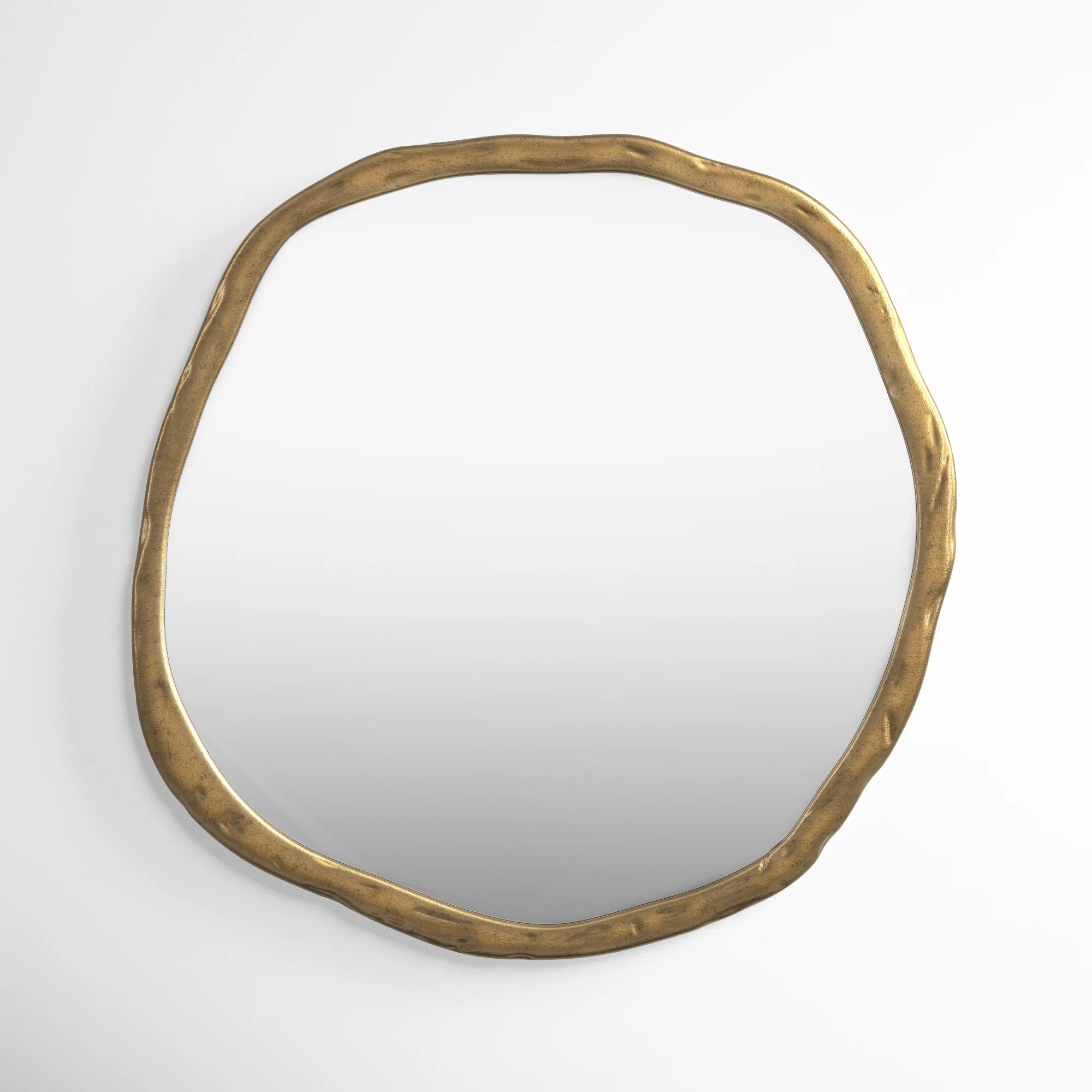 Nola Aluminum Flat Mirror | Wayfair North America