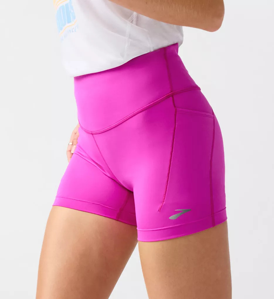 Brooks Women's Spark 5 Inch Shorts Tight in Magento | Size: Medium | HerRoom.com | HerRoom