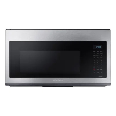 Samsung 1.7 cu ft. Smart Over-the-Range Microwave with Convection & Slim Fry™ | Wayfair North America
