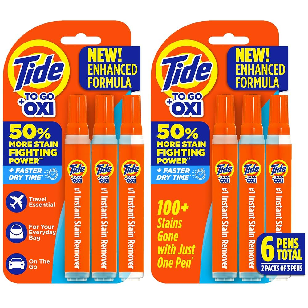Tide Pen Stain Remover for Clothes, To Go Pen, Instant Stain Remover Pen & Spot Cleaner, Portable... | Amazon (US)