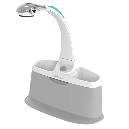 The First Years Rain Shower Baby Shower Head - Soothing Attachable Baby Spa Sprayer - Baby Bathtub Shower Head with Rotating Arm | Amazon (US)