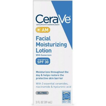 2 Pack - CeraVe Facial Moisturizing Lotion AM 3 oz | Walmart (US)