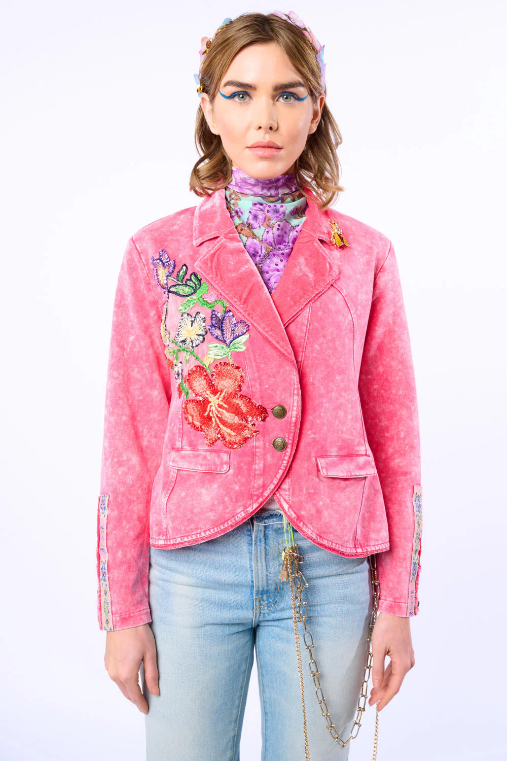 Juliet French Terry Blazer/Jacket | Aratta LLC