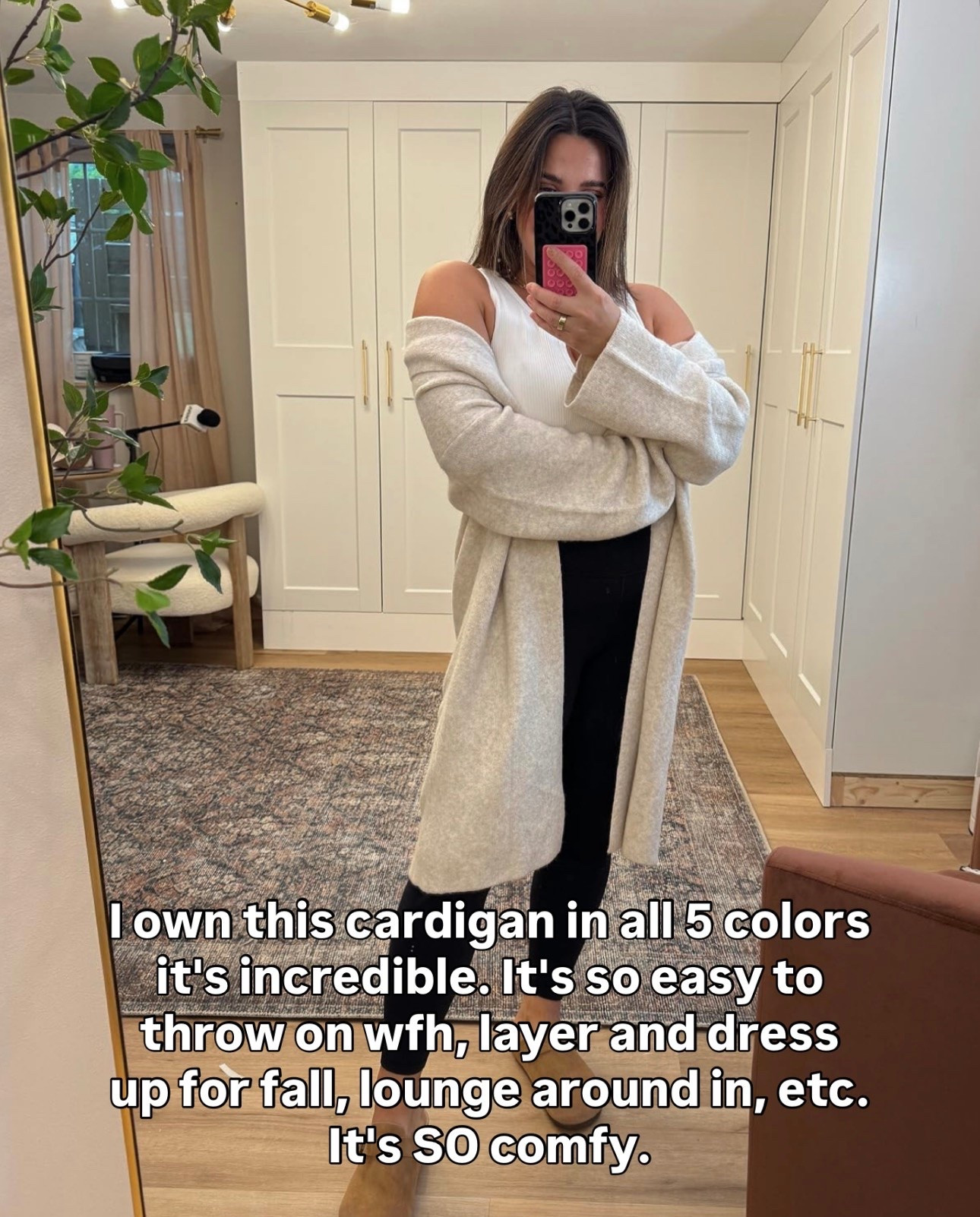 The comfiest all season cardigan! They make with pockets too! I do a L :)

#LTKMidsize #LTKSaleAlert #LTKSeasonal