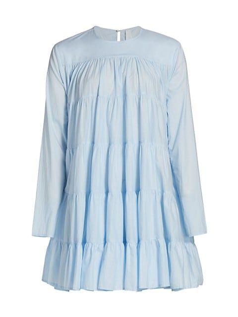 Soliman Tiered Mini Dress | Saks Fifth Avenue