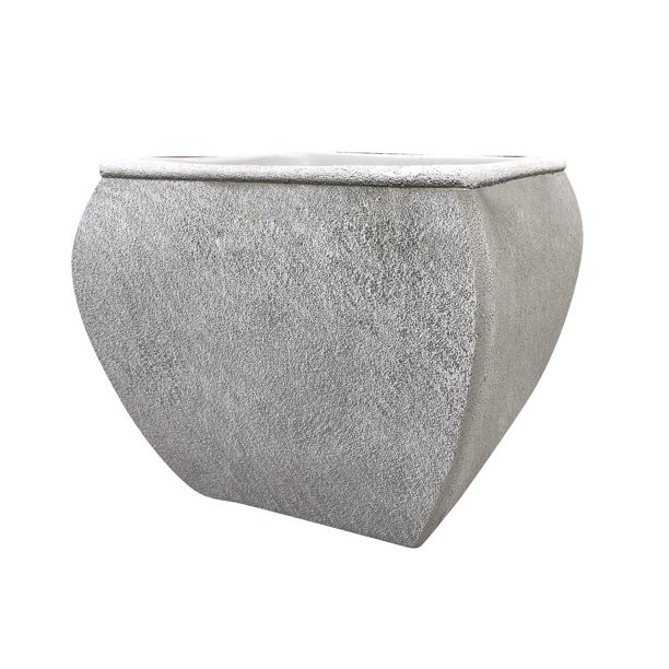Better Homes & Gardens 12” x 12” x 11” Daphne Stone Resin Planter | Walmart (US)