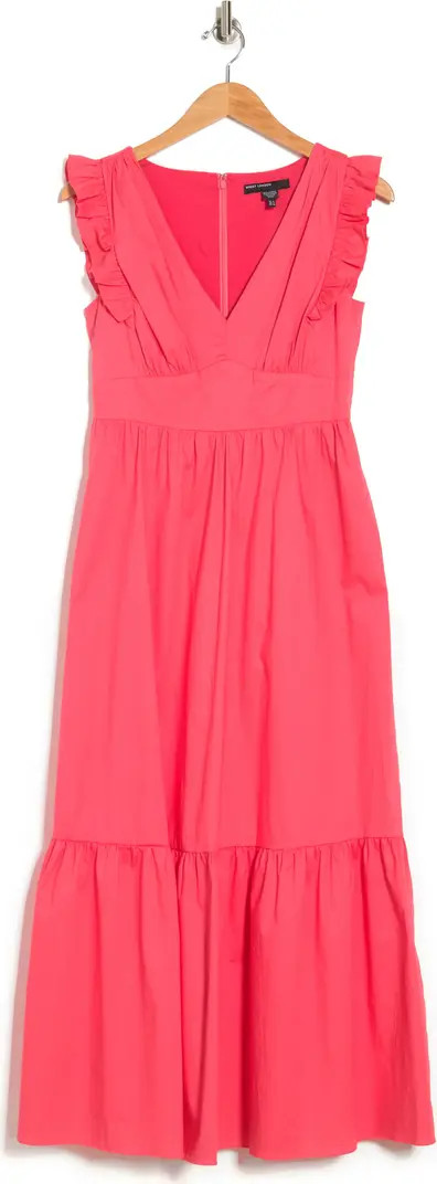 V-Neck Sleeveless Solid Maxi Dress | Nordstrom Rack