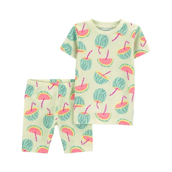 Carter's Child of Mine Toddler Pajama Set, 2-Piece, Sizes 12M-5T | Walmart (US)