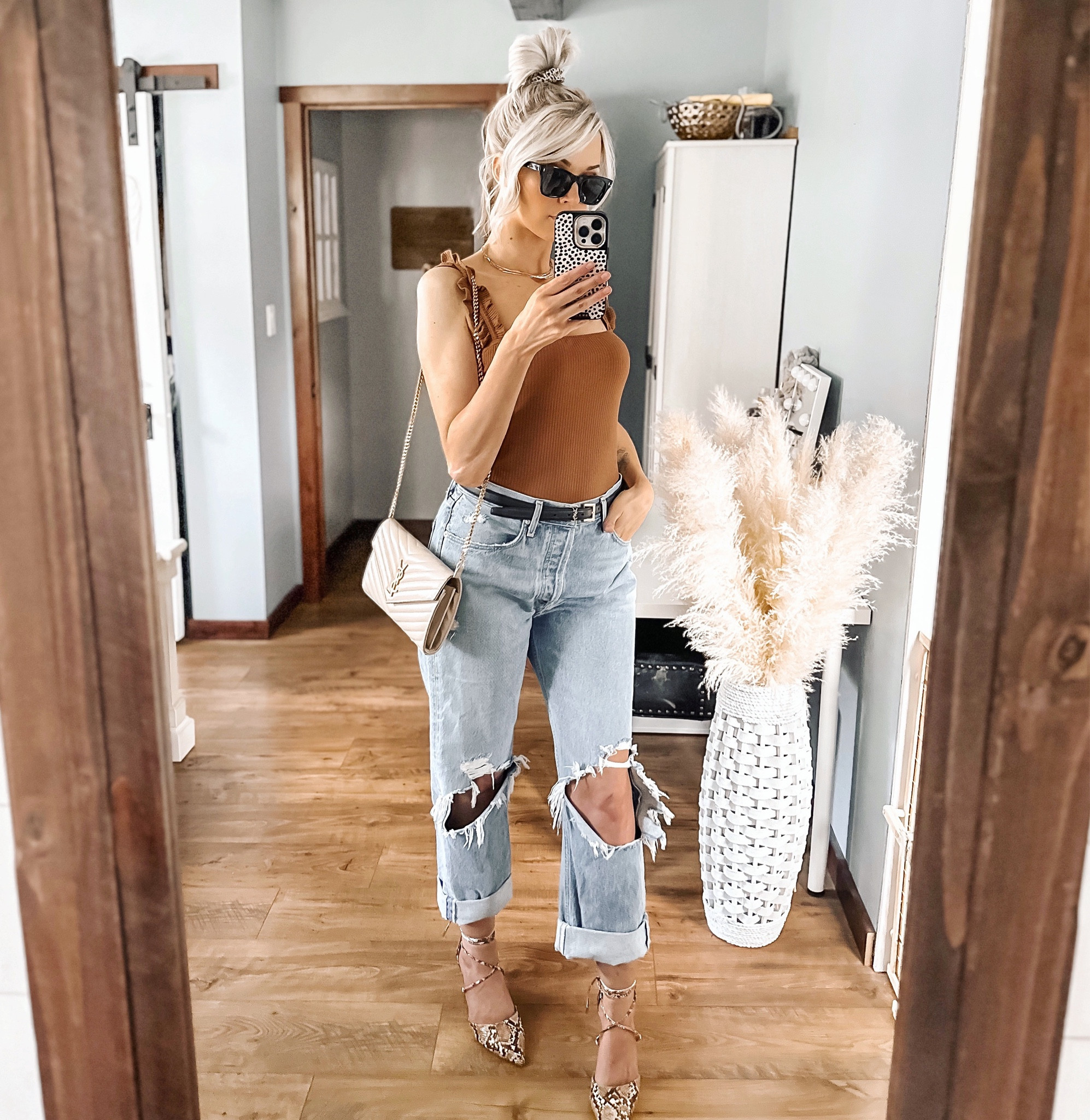 The anticipation for fall fashion is real but for now I’ll settle with pops of fall colors 🍂

#LTKunder50 #LTKshoecrush #LTKSeasonal