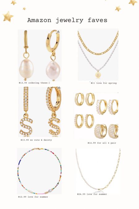 Amazon jewelry I love 🤍

#LTKFind #LTKSeasonal
