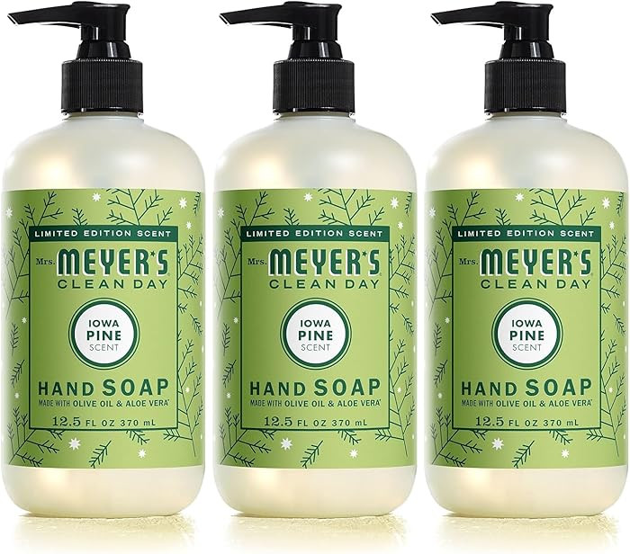 MRS. MEYER'S CLEAN DAY Hand Soap, Made with Essential Oils, Biodegradable Formula, Limited Editio... | Amazon (US)
