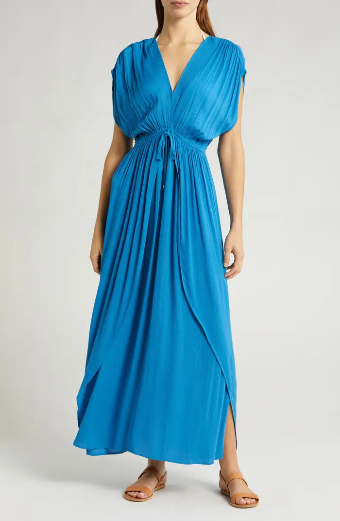 Wrap Maxi Cover-Up Dress | Nordstrom