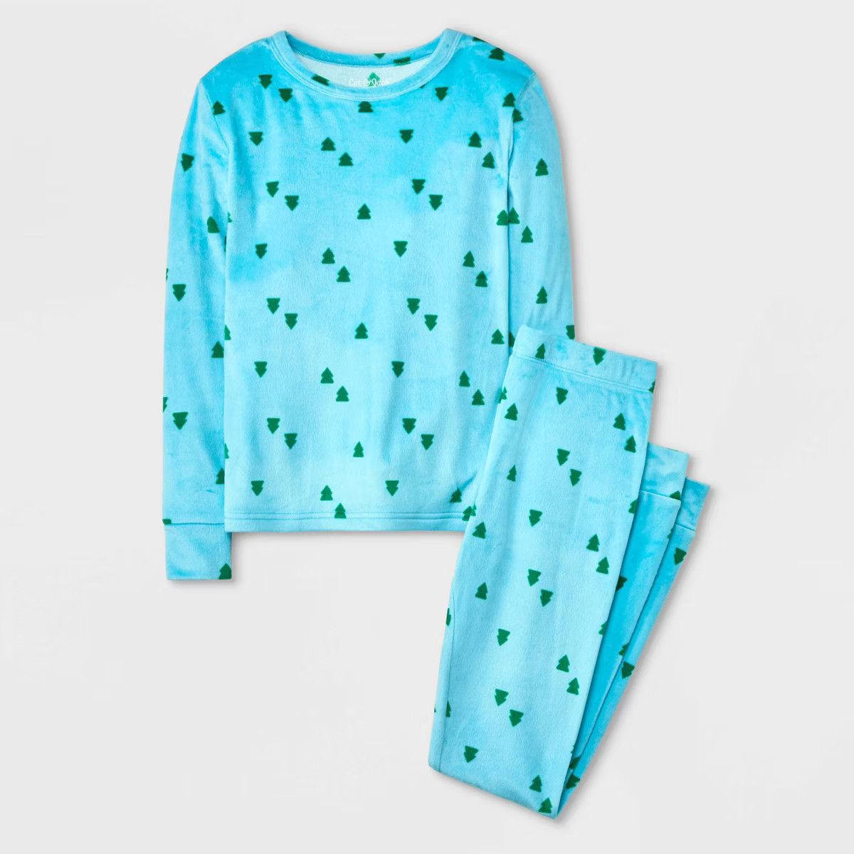 Kids' 2pc Long Sleeve Snuggly Soft Pajama Set - Cat & Jack™ | Target