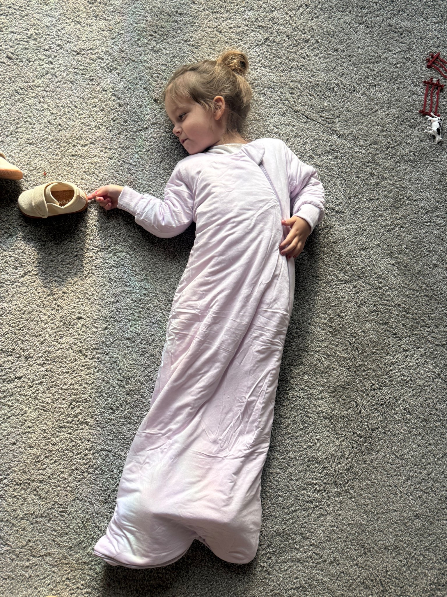 Got this sleep sack for our almost 15mos old but fits my 3 year old…and now she wants to keep it. BUT, it’s really helped baby with sleeping through the night because she doesn’t get cold with the long sleeve bamboo sleep sack! 

#LTKBaby #LTKKids