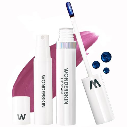 Wonderskin Wonder Blading Peel and Reveal Lip Stain Kit, Transfer Proof Lip Tint, Lip Stain Long Lasting Waterproof, Nude Matte Lip Makeup (Bella) | Amazon (US)