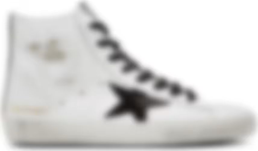 White & Black Francy Sneakers | SSENSE