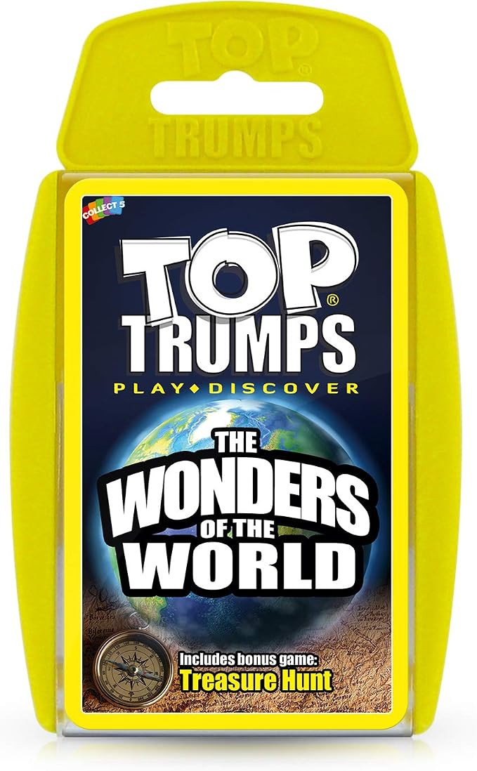 Top Trumps Wonders of the World Classics Card Game, Discover facts in this educational packed gam... | Amazon (UK)