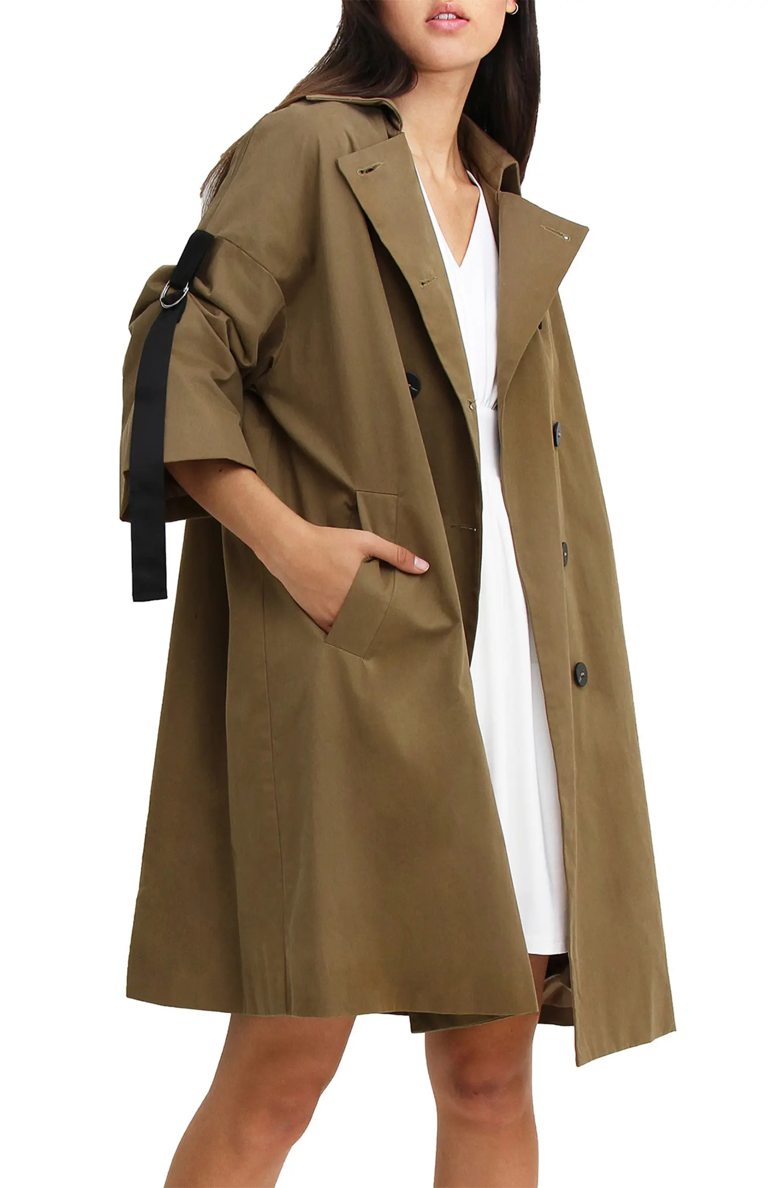 BELLE AND BLOOM Russian Romance Trench Coat | Nordstrom