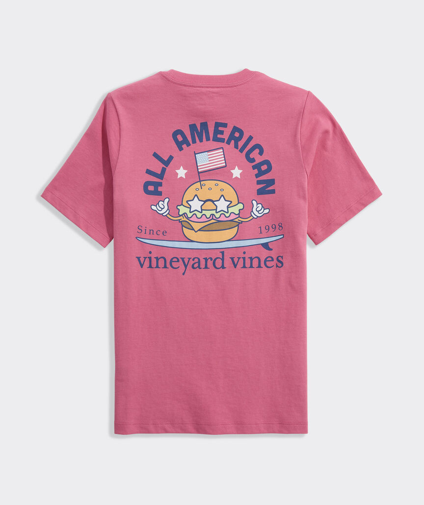 Boys' All American Burger Short-Sleeve Pocket Tee | vineyard vines