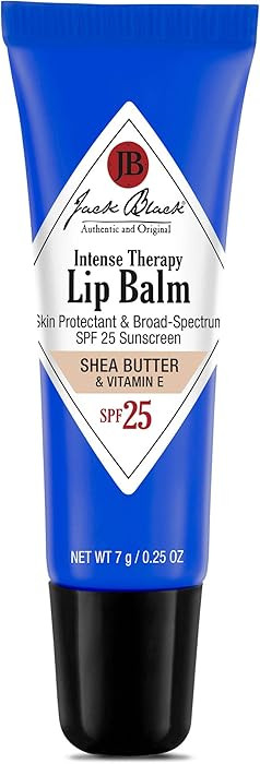 Jack Black Intense Therapy Lip Balm, 0.25-Oz. – SPF 25 Sun Protection, Lip Moisturizer, Hydrati... | Amazon (US)