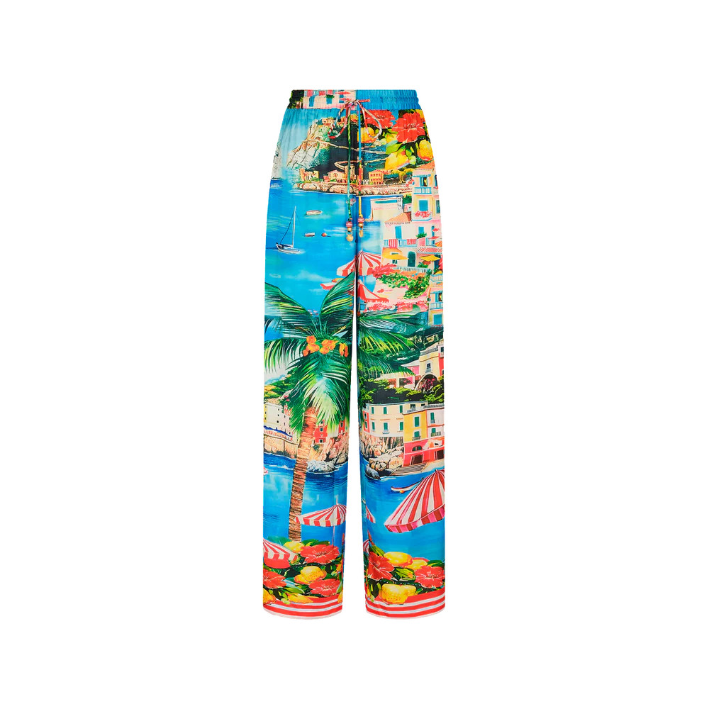 Drawstring Resort Pants - Mermaid Cove | Kulani Kinis US
