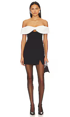 self-portrait Mini Dress in Black from Revolve.com | Revolve Clothing (Global)
