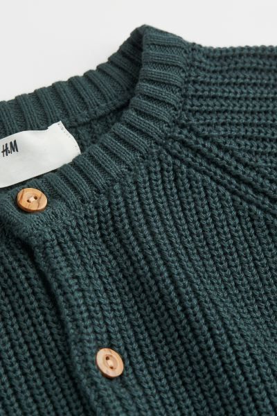 Knit Cotton Cardigan | H&M (US)