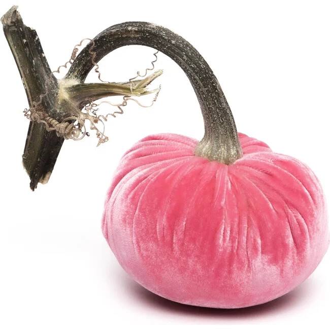 Hot Skwash | Velvet Pumpkin, Bubblegum | Silk (Pink, Size 5"") | Maisonette | Maisonette