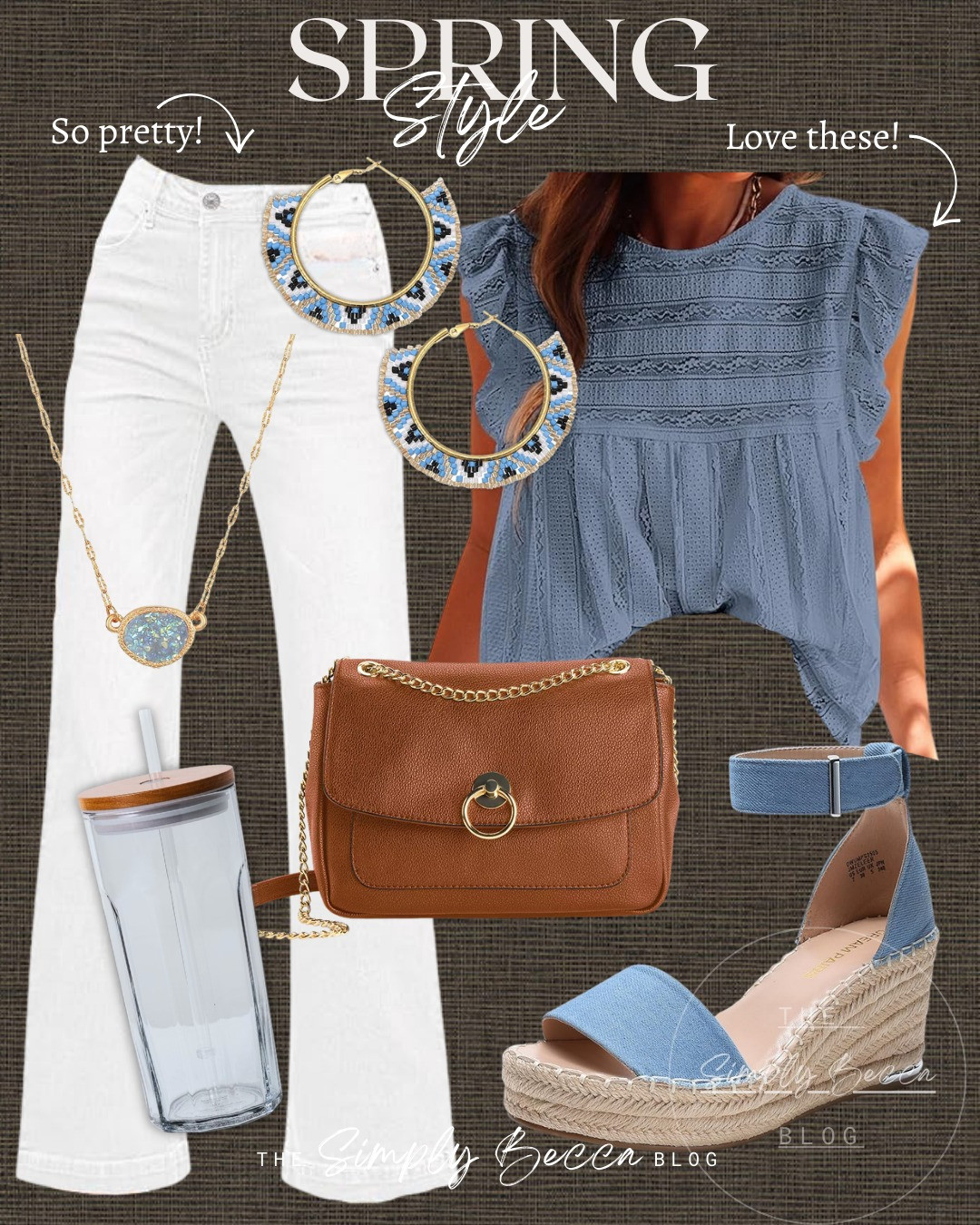 This blue is perfection 🫶 

@amazon @kohls #kohls #laurenconrad @target #target #glasstumbler #ltkwomens 

 #LTKootd #LTKSeasonal #LTKWorkwear