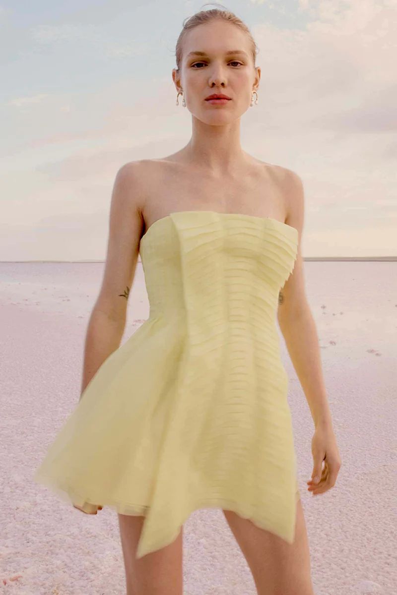 Astrid Strapless Mini Dress | aje. (US, UK, Europe, ROW)